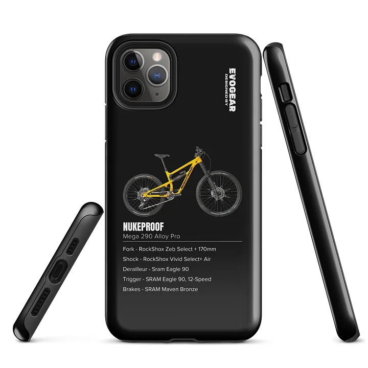 Black Nukeproof Mega 290 Alloy Pro iPhone Case product image (5)