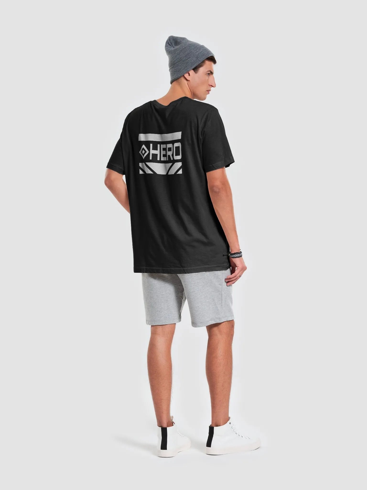 「 HERO 」 Logo Black Tee product image (7)