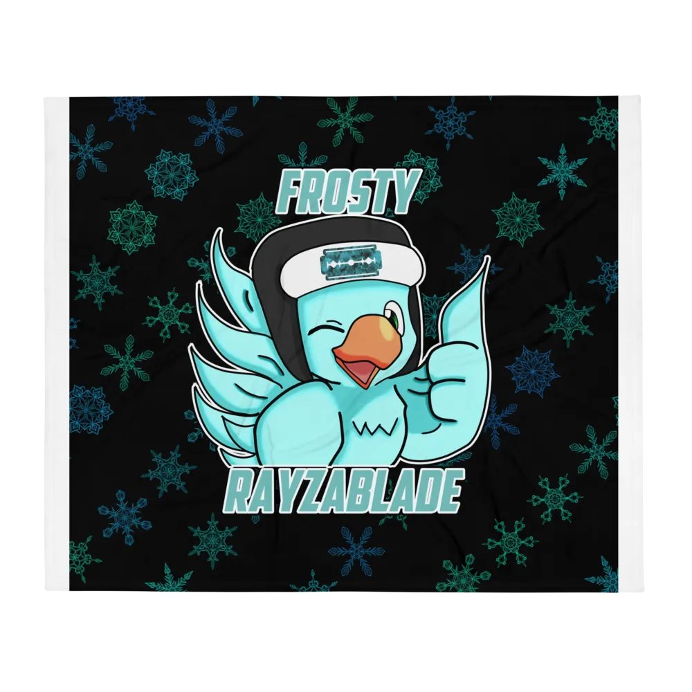 FrostyRayzaBird Throw Blanket product image (2)