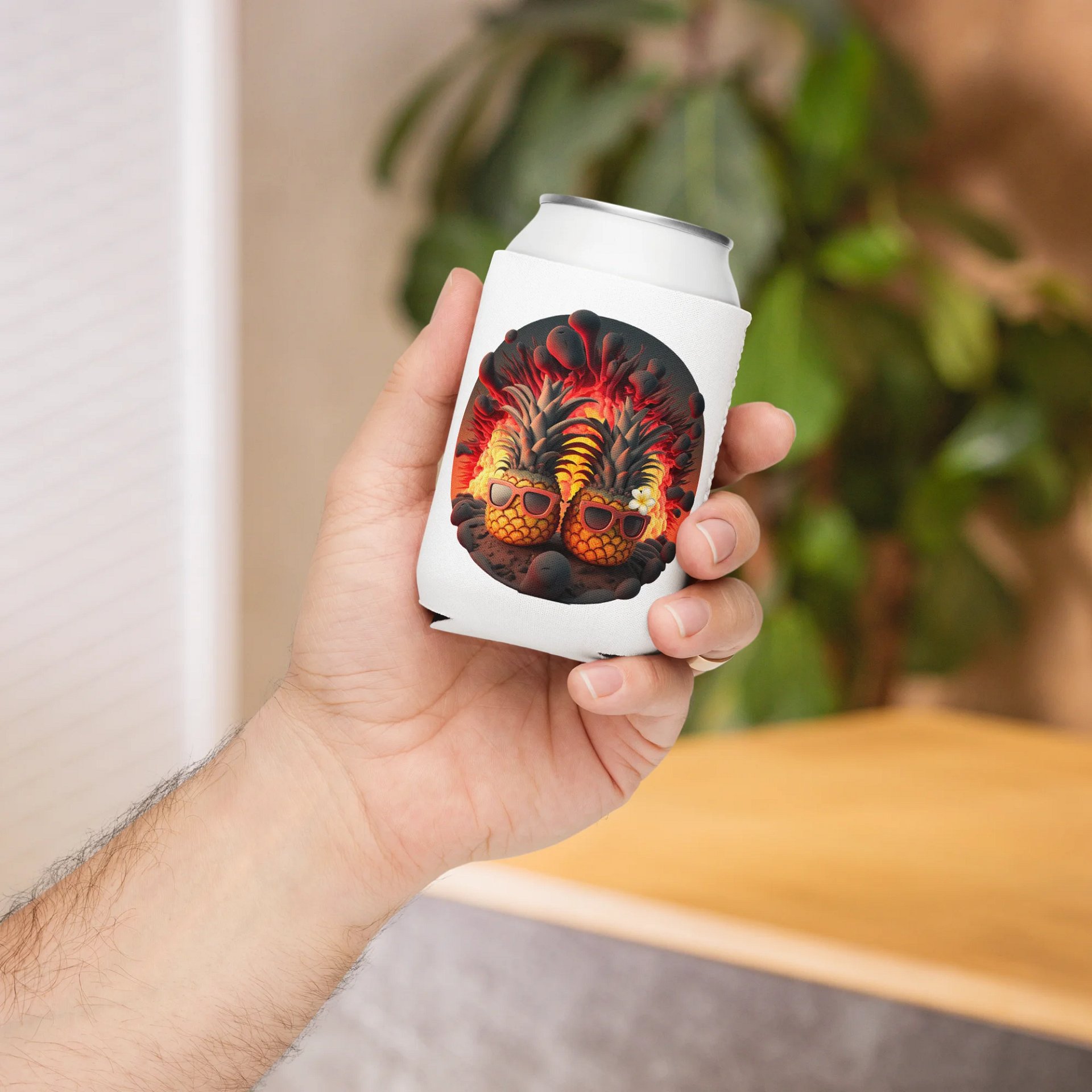 Two Pineapples Lava Logo Coozie product image (7)