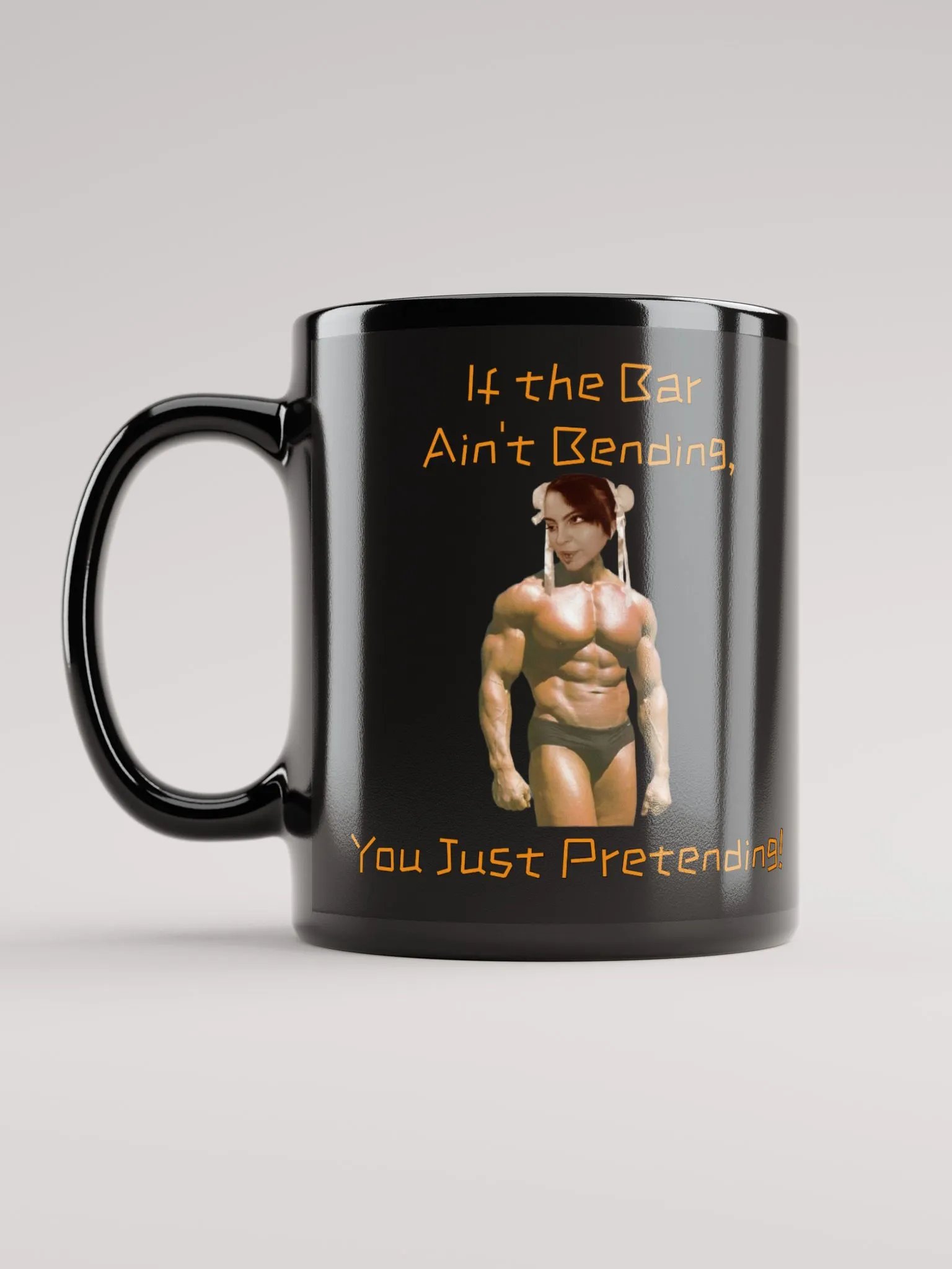 If The Bar Ain't Bending Black Mug product image (6)