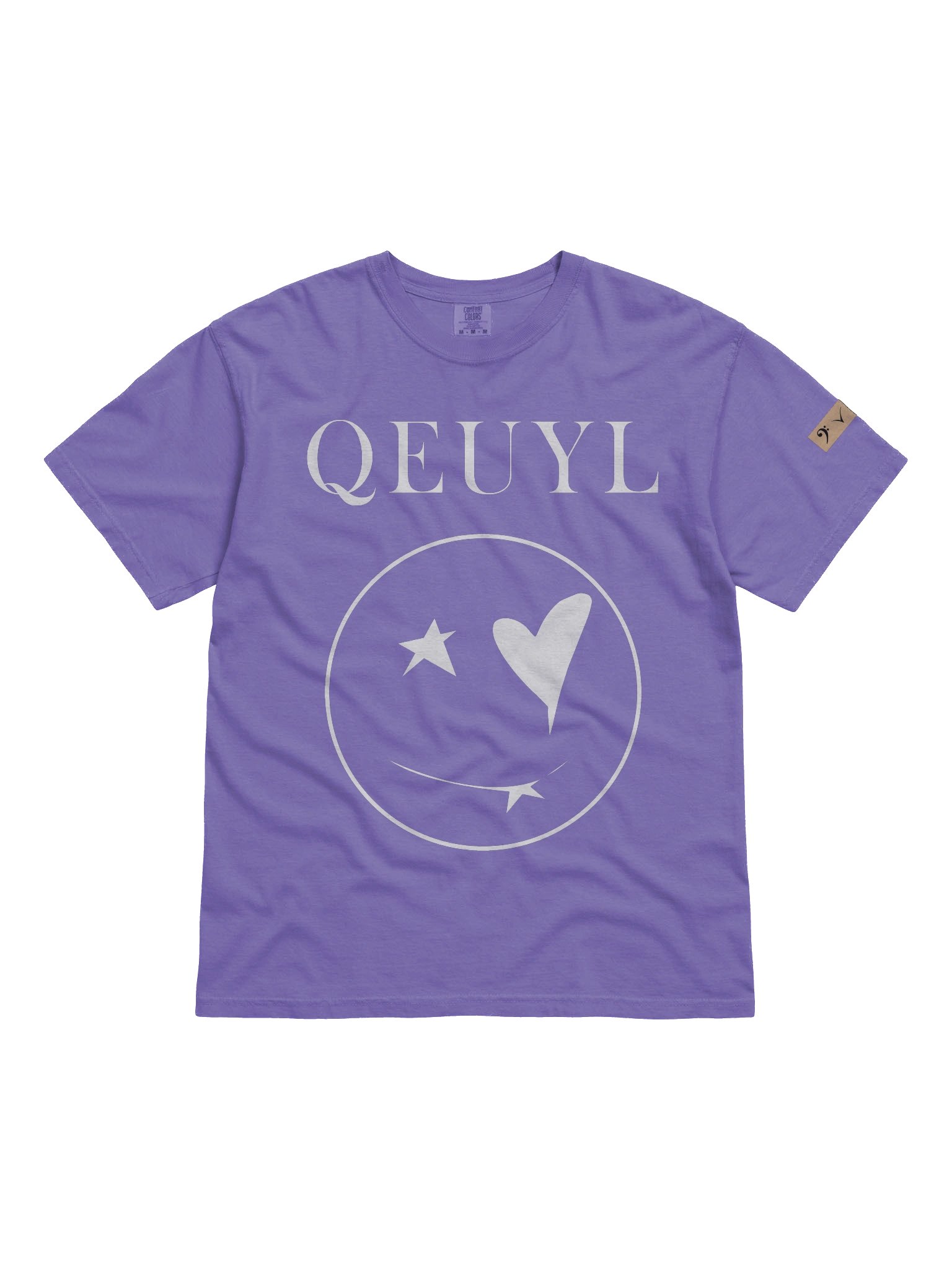 Mantra Qeuyl Smiley Face T-Shirt product image (1)