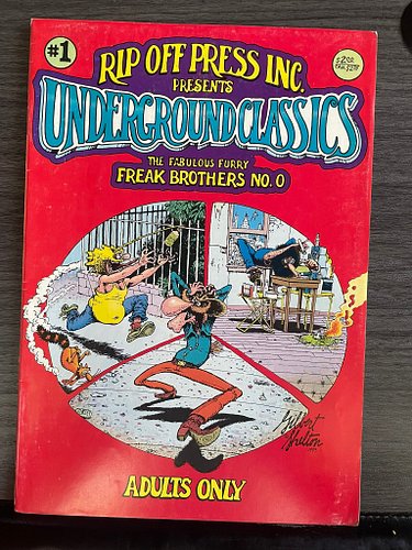 Sweet find at the comic shop today. 

It’s great that we have access to reprints of these classic underground comics, where c...