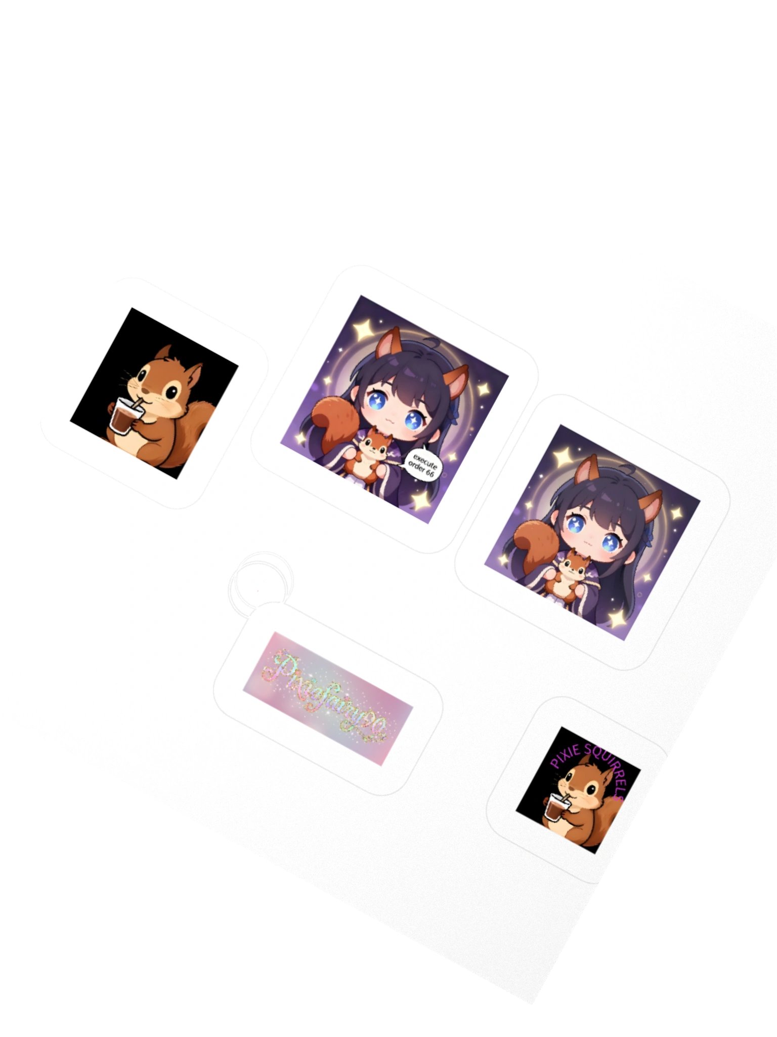 Pixie Squirrel Stickers product image (2)