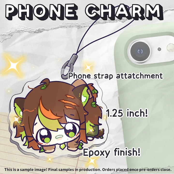 FURIRIRI Byebi Phone Charm [PREORDER] product image (1)