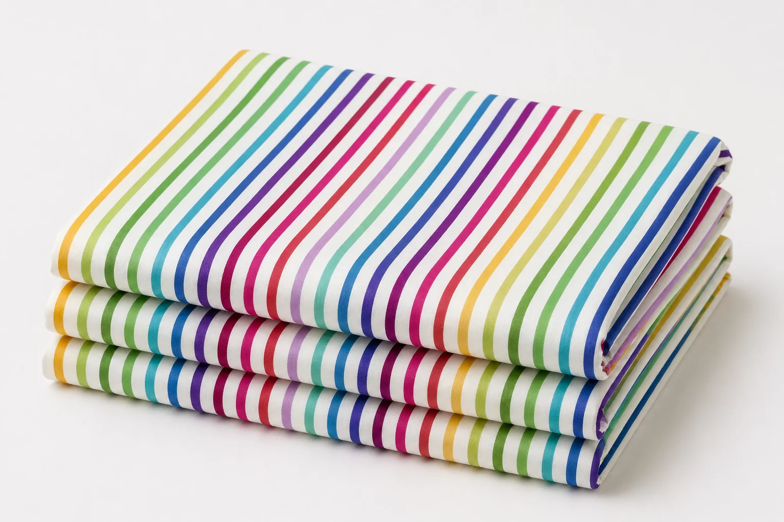 Rainbow Stripes DBP Fabric product image (1)