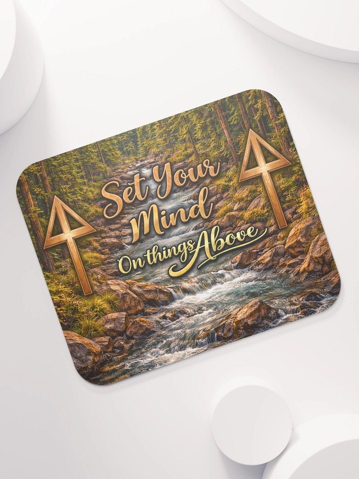 Set your mind above Earth Mouse Pad product image (1)