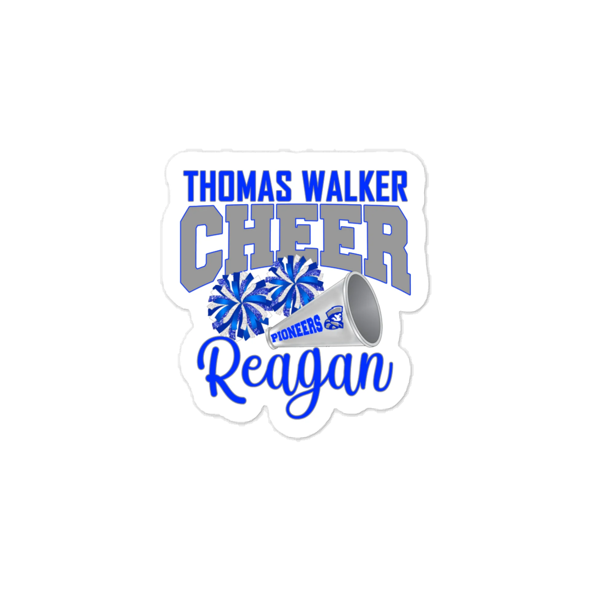 TW Cheer - Reagan Sticker product image (1)