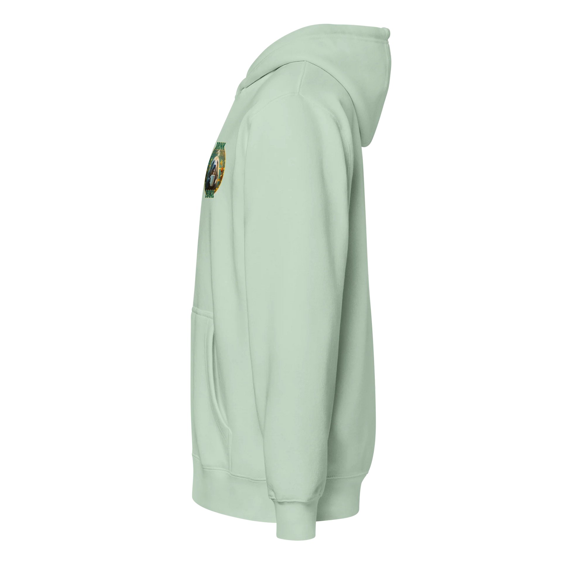Drink Local (Coffee) Full Zip Hoodie product image (3)