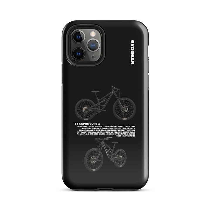 Black YT Capra Core 2 iPhone Case product image (49)