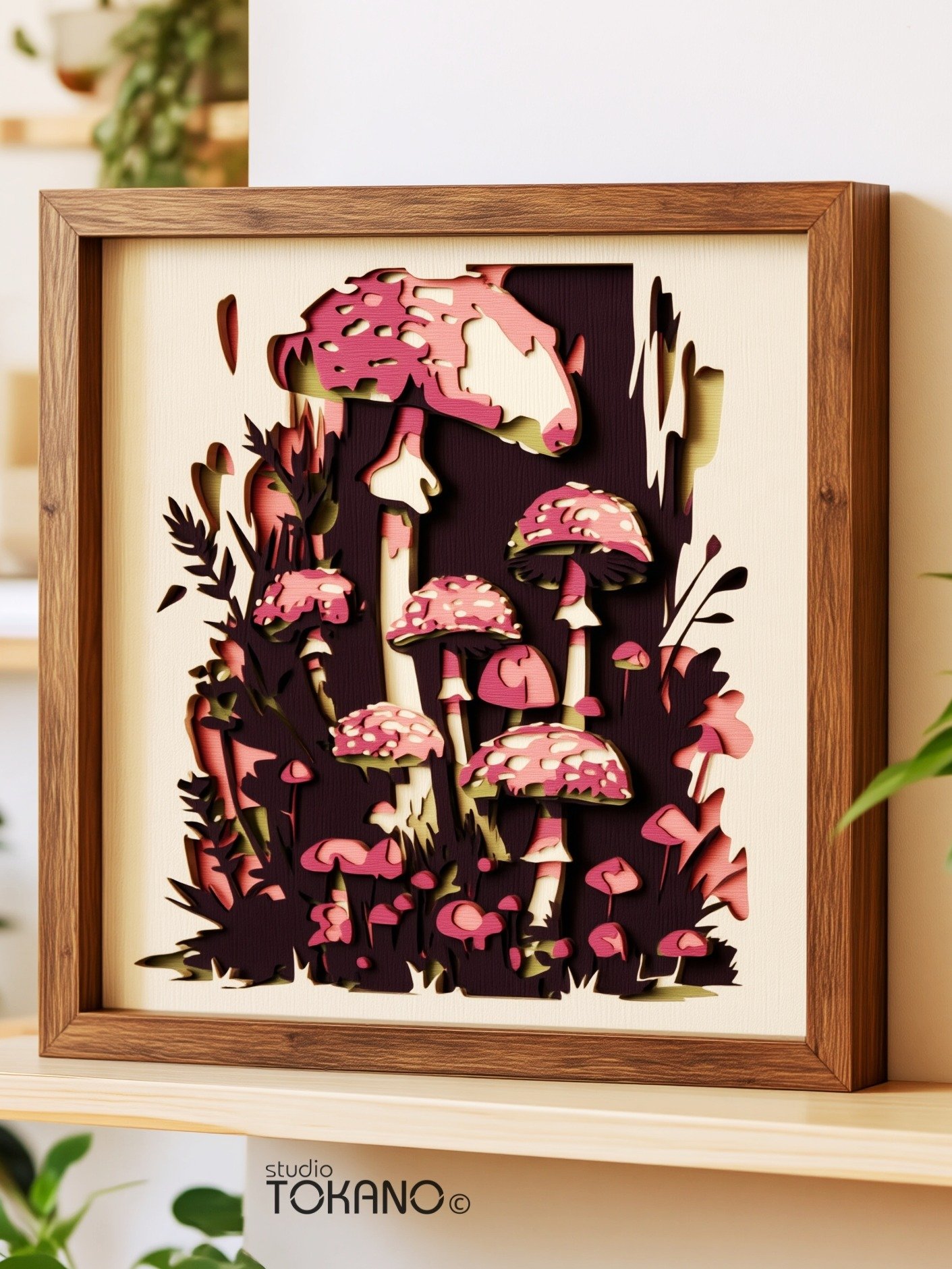 Enchanted Mushroom Shadow Box product image (6)