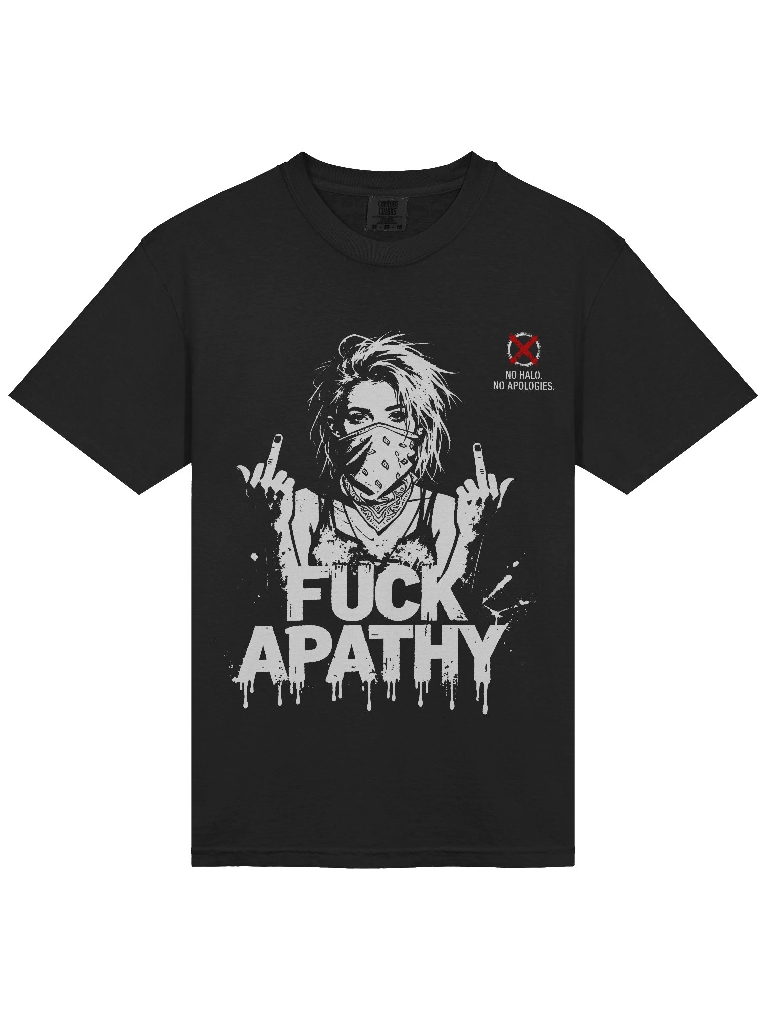 "Fuck Apathy" // Heavyweight Vintage Tee product image (6)