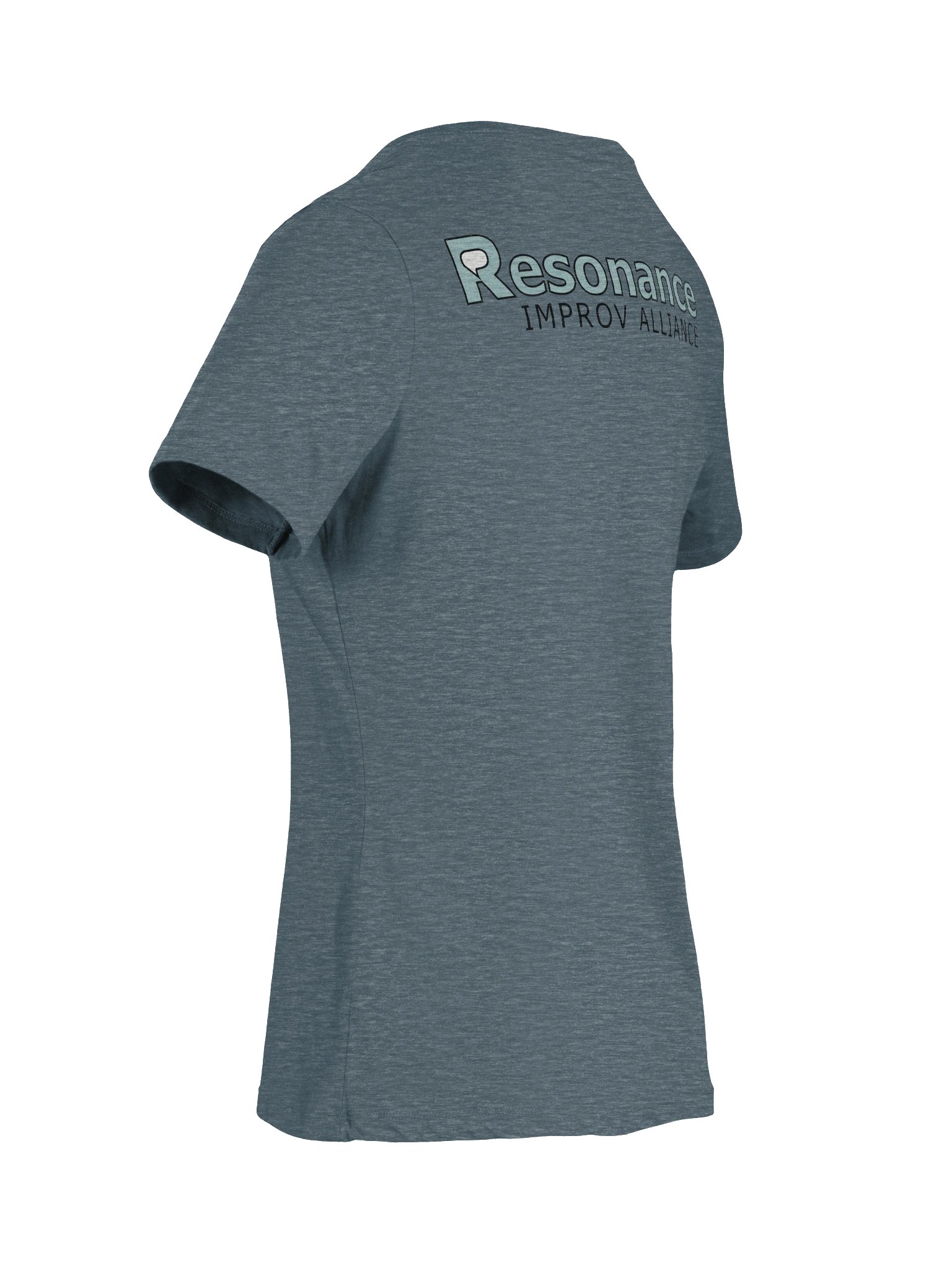 Resonance in Blue Ladies' V-Neck Tee product image (17)