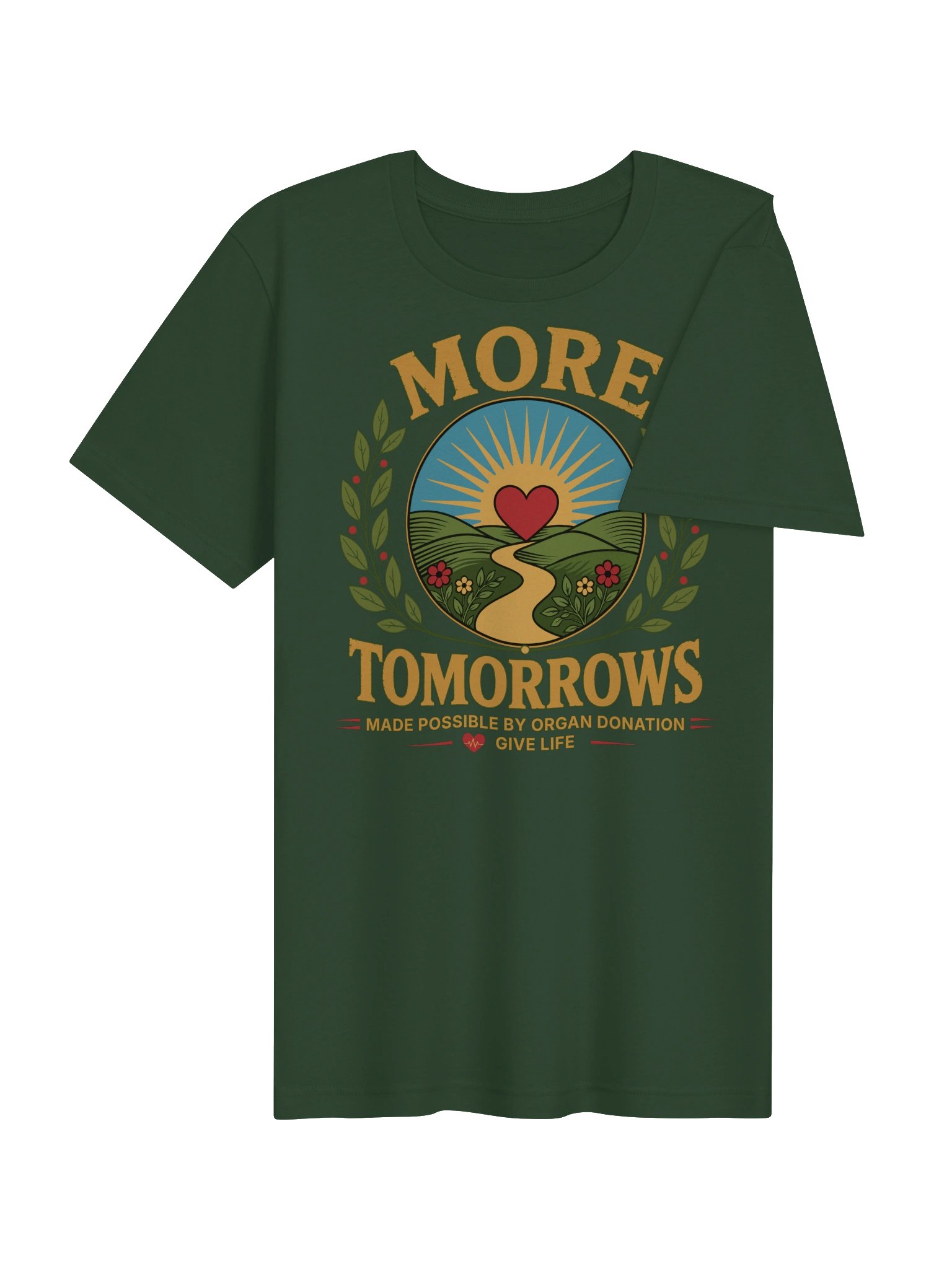 More Tomorrows Organ Donation T-Shirt product image (15)