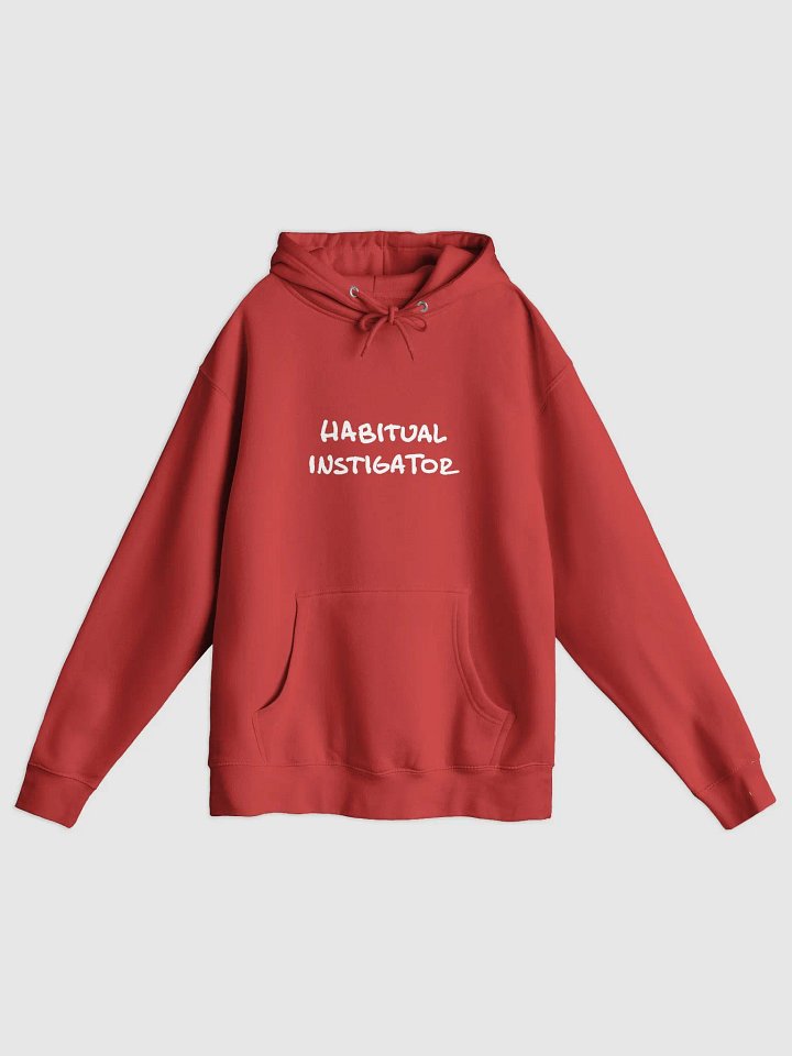 HABITUAL INSTIGATOR (white design) printed premium pullover hoodie product image (7)