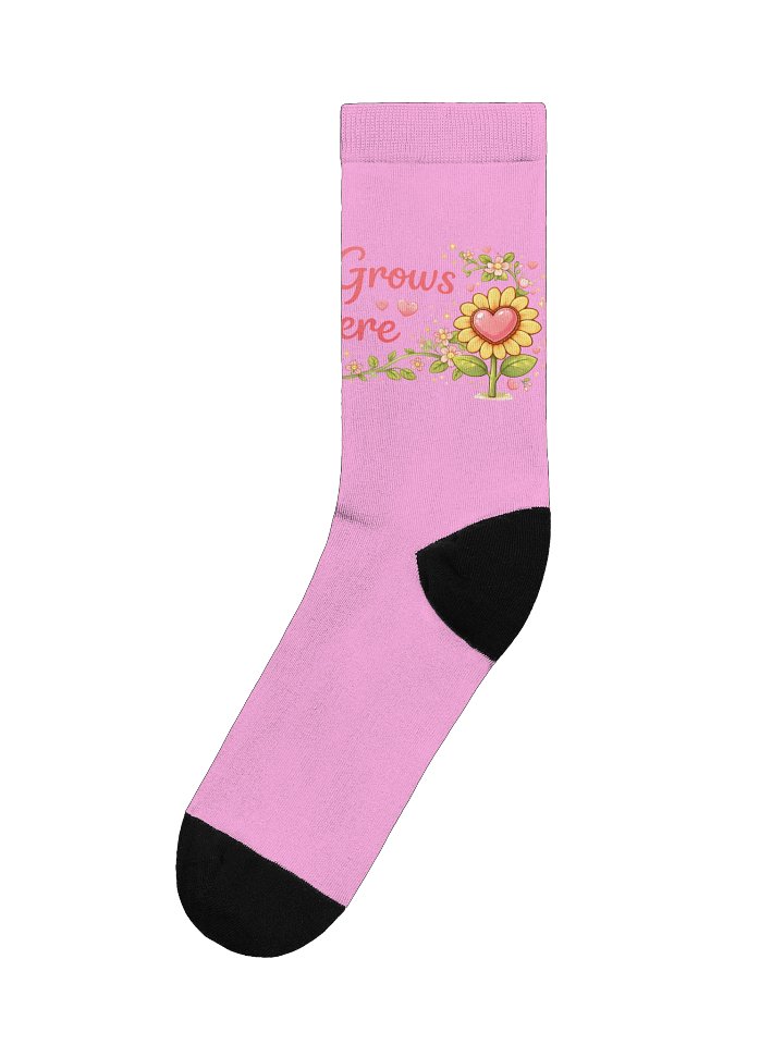 Blooming in Love Crew Socks product image (1)