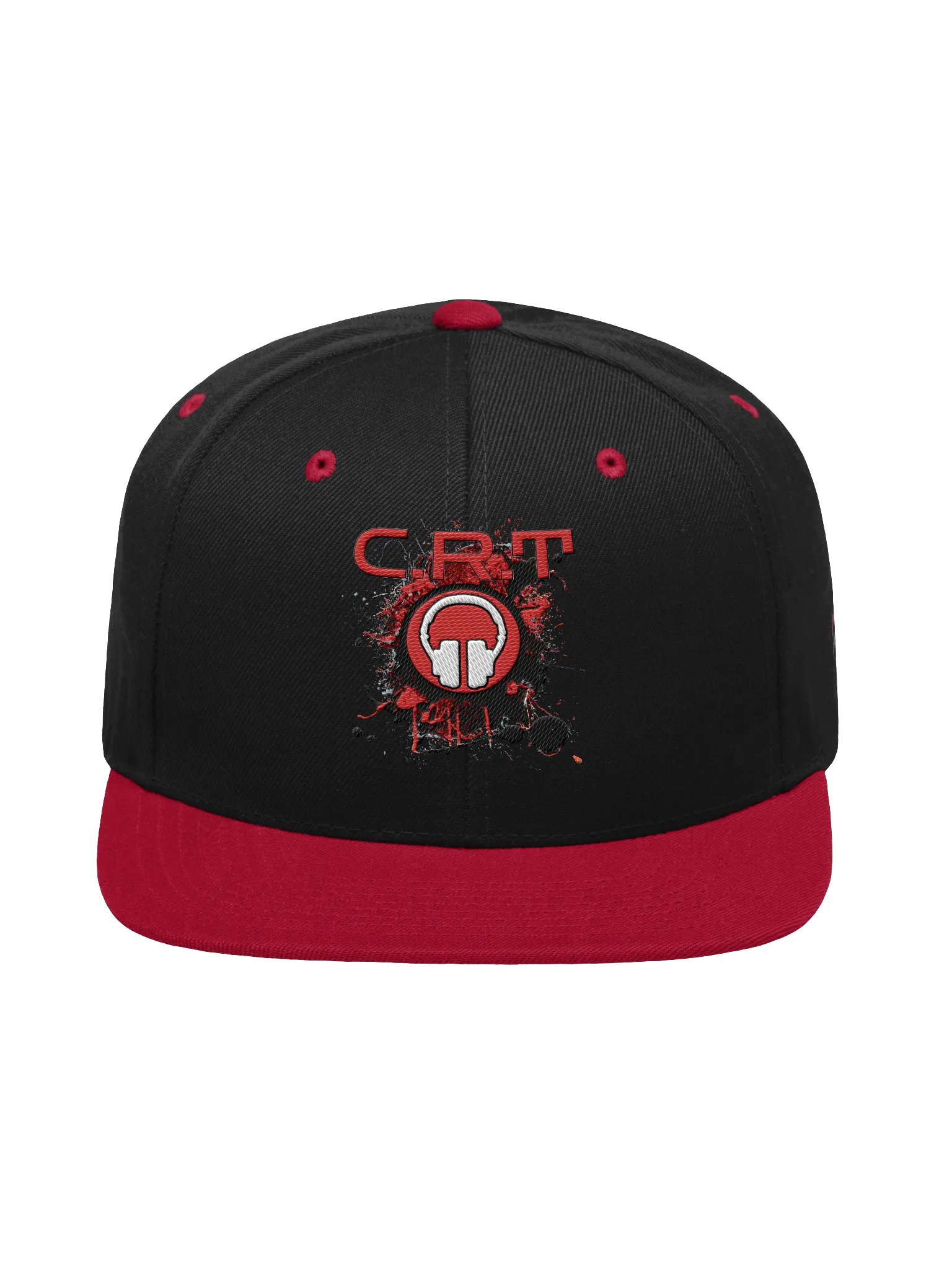 C.R.T Paint Splatter Yupoong® Wool Blend Snapback Cap product image (24)