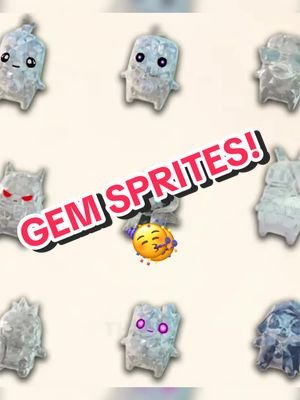 THE GEM SPRITES ARE HERE!! 😁 #Fortnite #fortnitesprites #gamingtok 