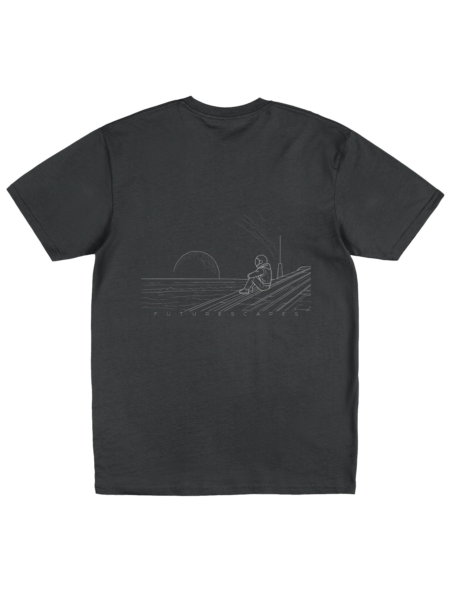 Alone - Line Art Premium Heavyweight Tee product image (1)