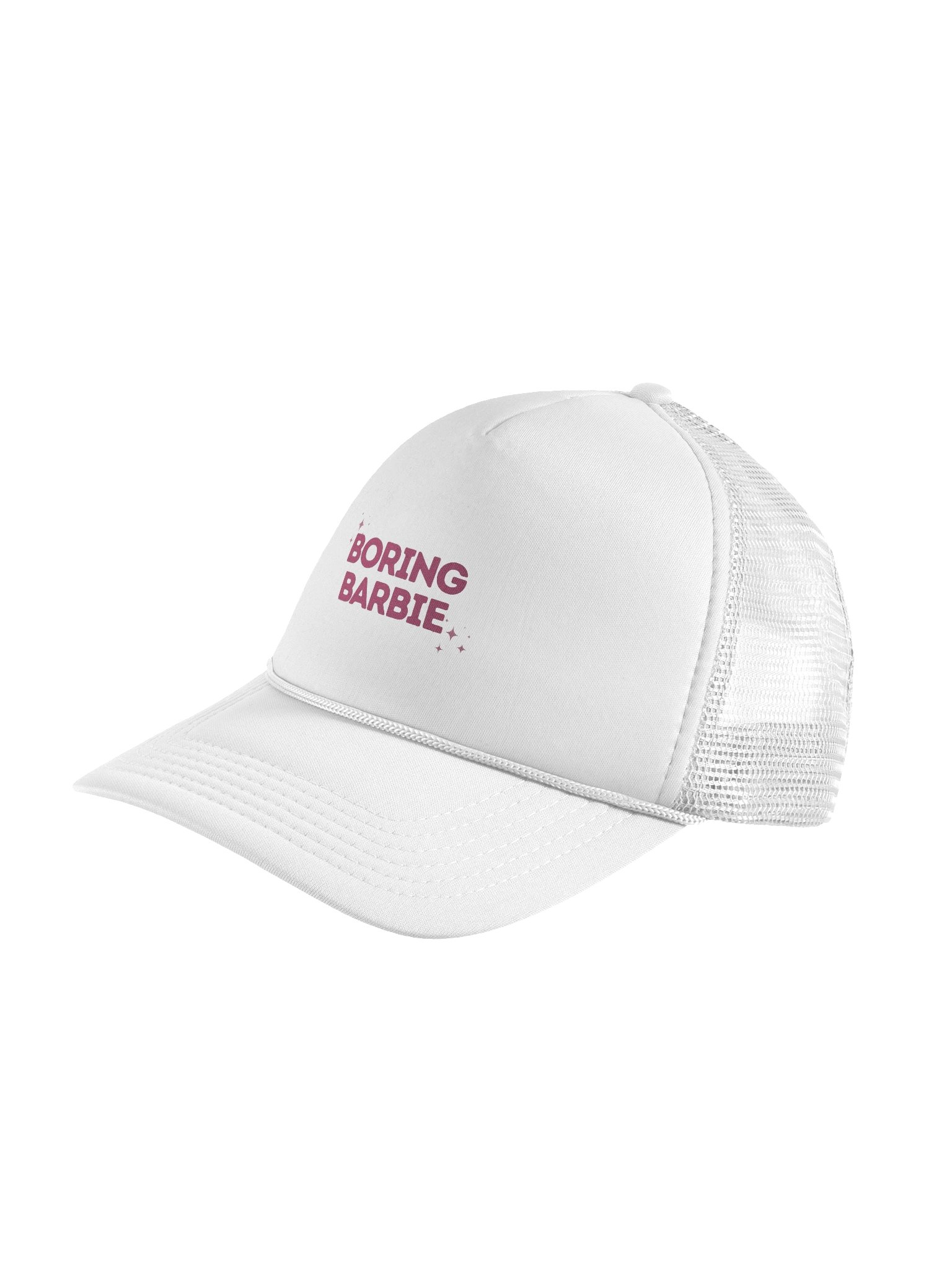 Boring Barbie Foam Trucker Hat product image (4)