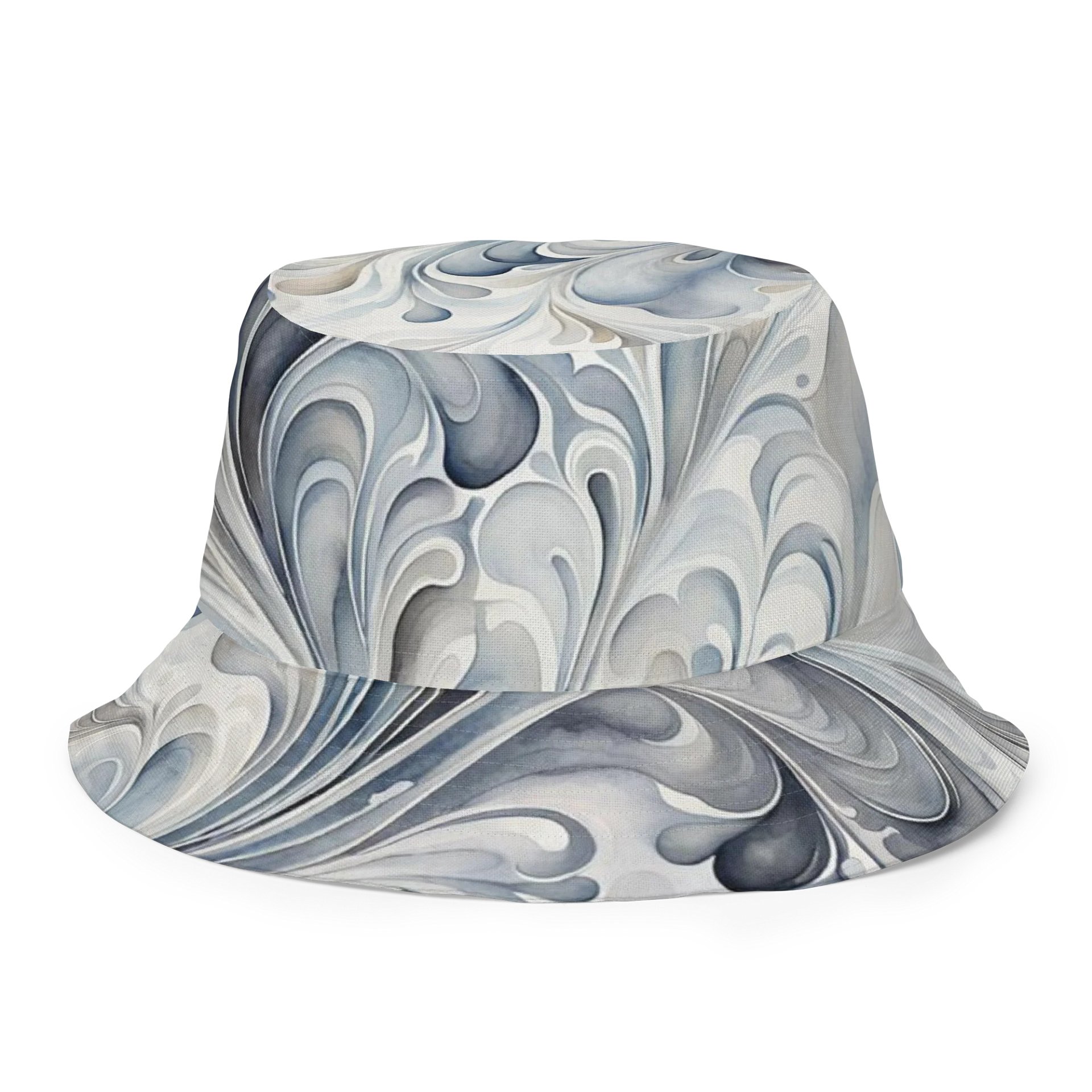 Gray Fractals Hat product image (7)
