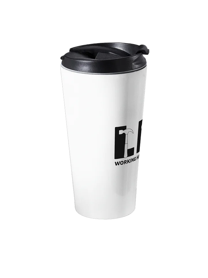 LDC Volunteer Stainless Steel Travel Mug – 15 oz | Working Hard for Jehovah product image (2)