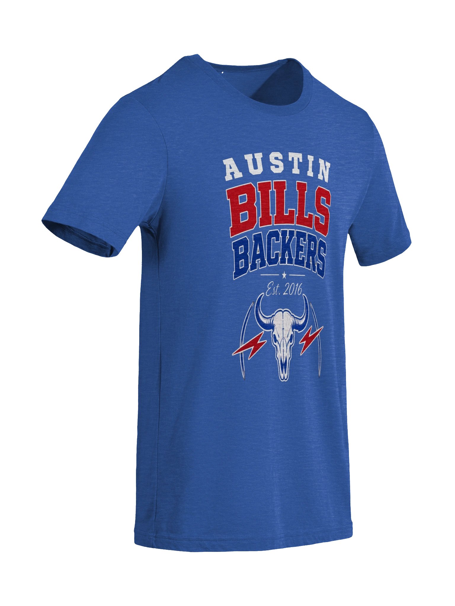 Austin Bills Backers 2026 - Unisex Skull T-Shirt product image (1)