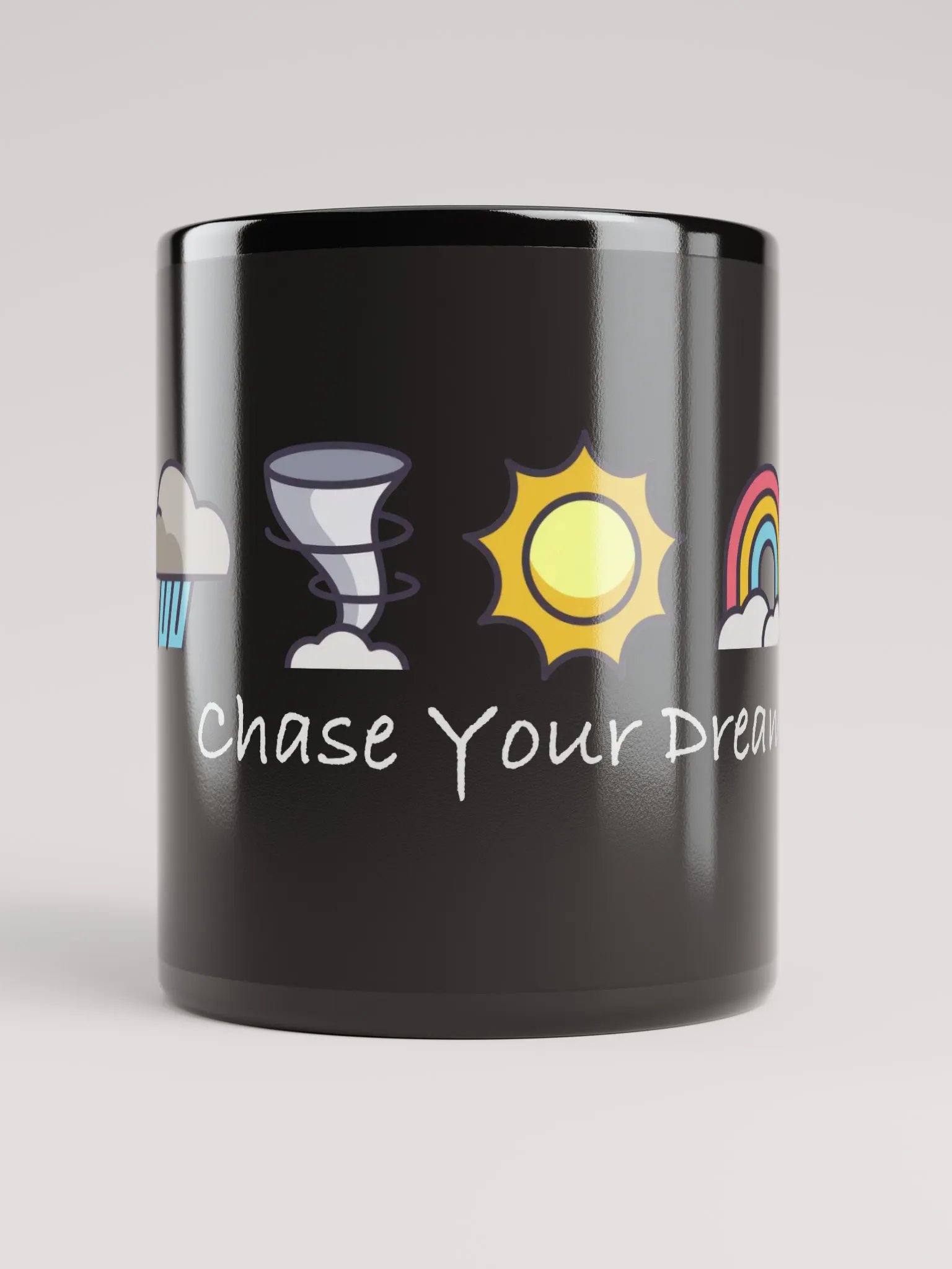 "Chase Your Dreams" - Black Mug product image (9)