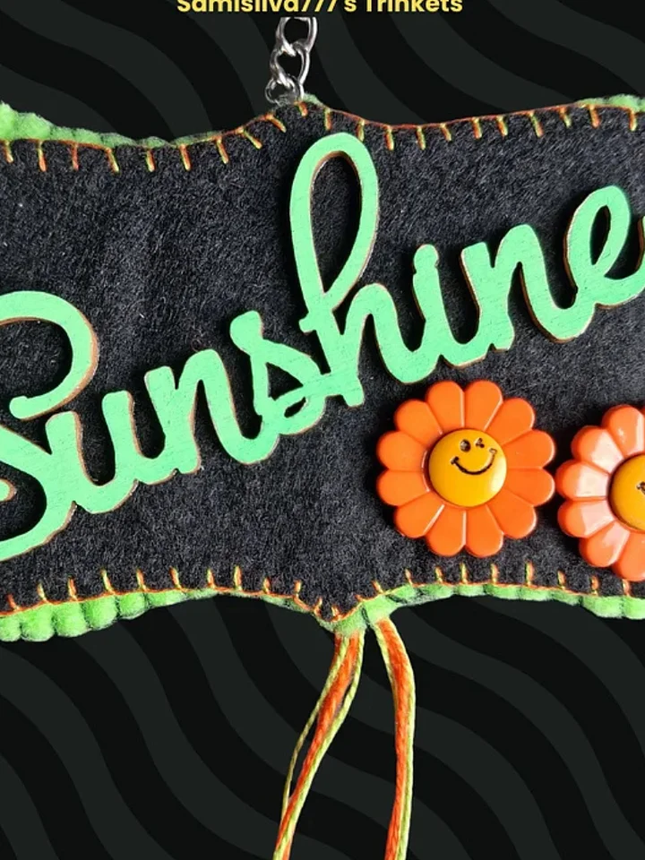 Sunshine 2D Keychain product image (2)