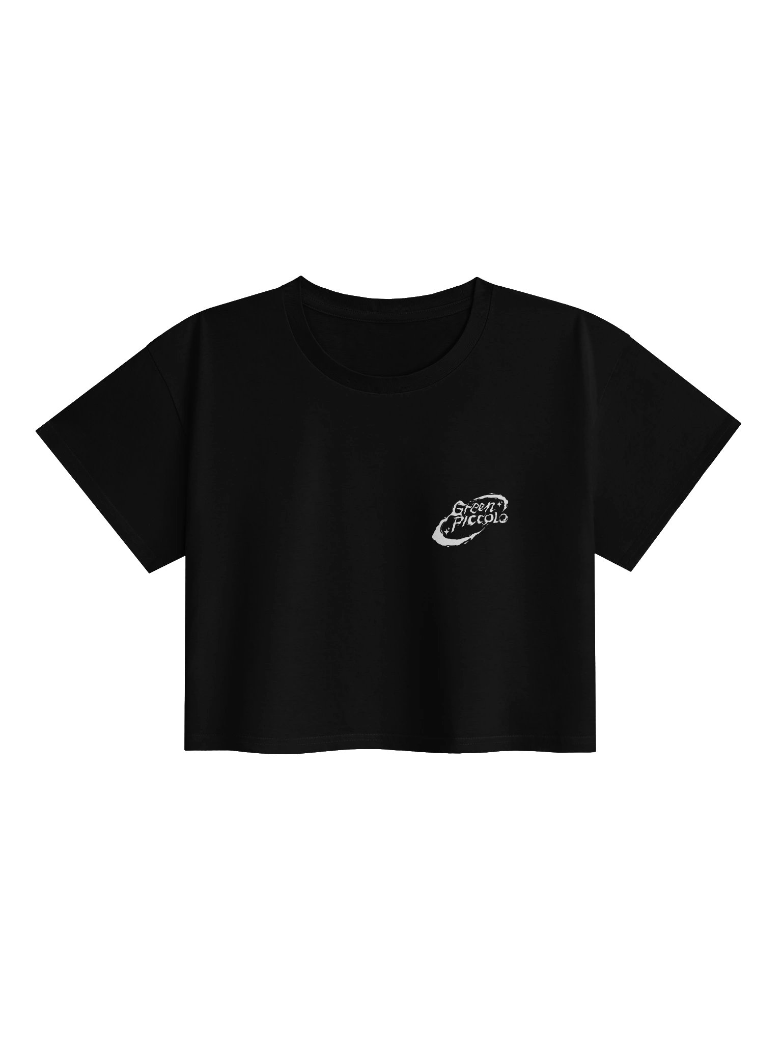 Crop Shirt Women // Cosmic Vibe (White Logo) product image (1)