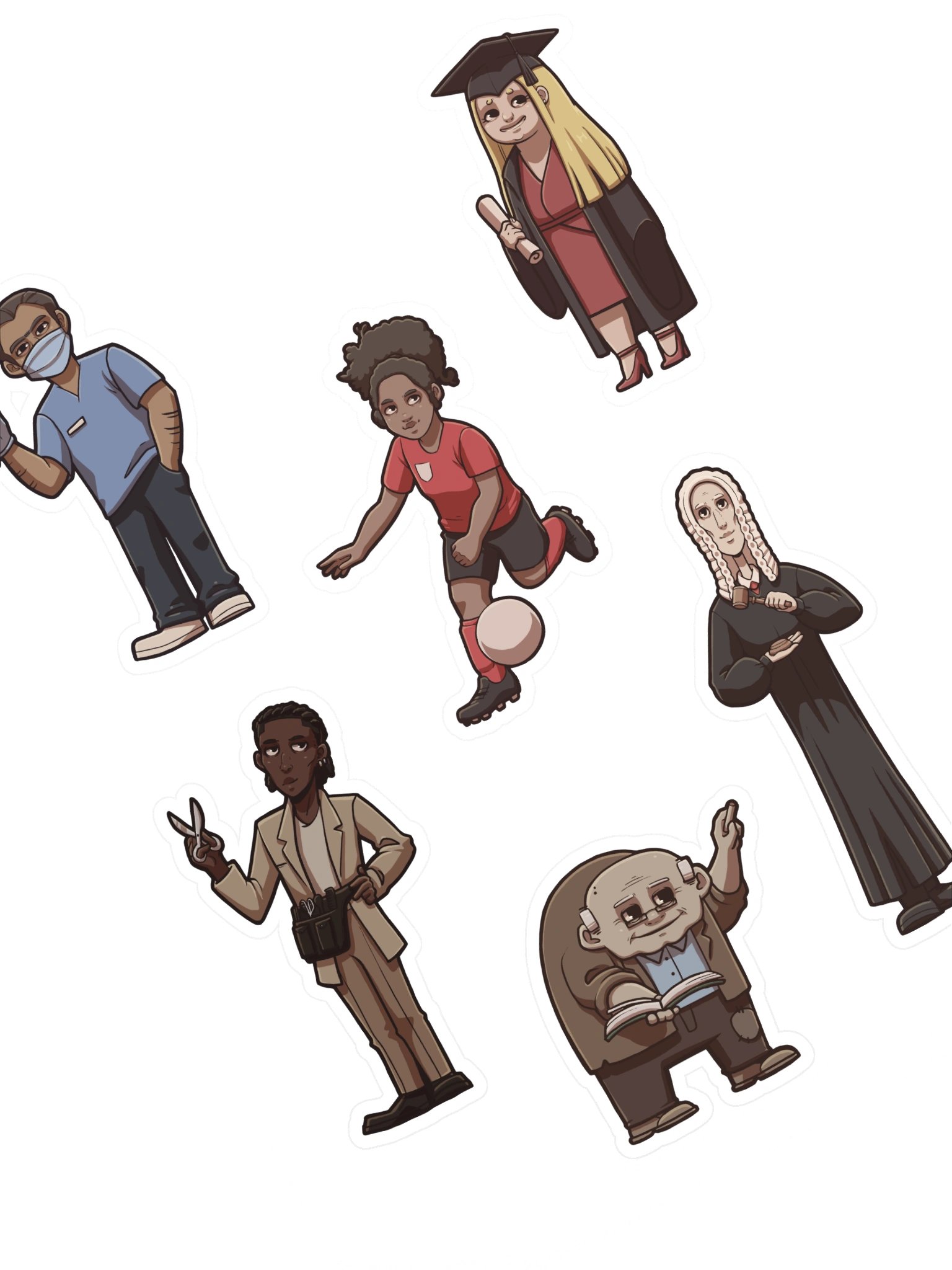 Class of Professionals- Sticker Sheet #4 product image (2)