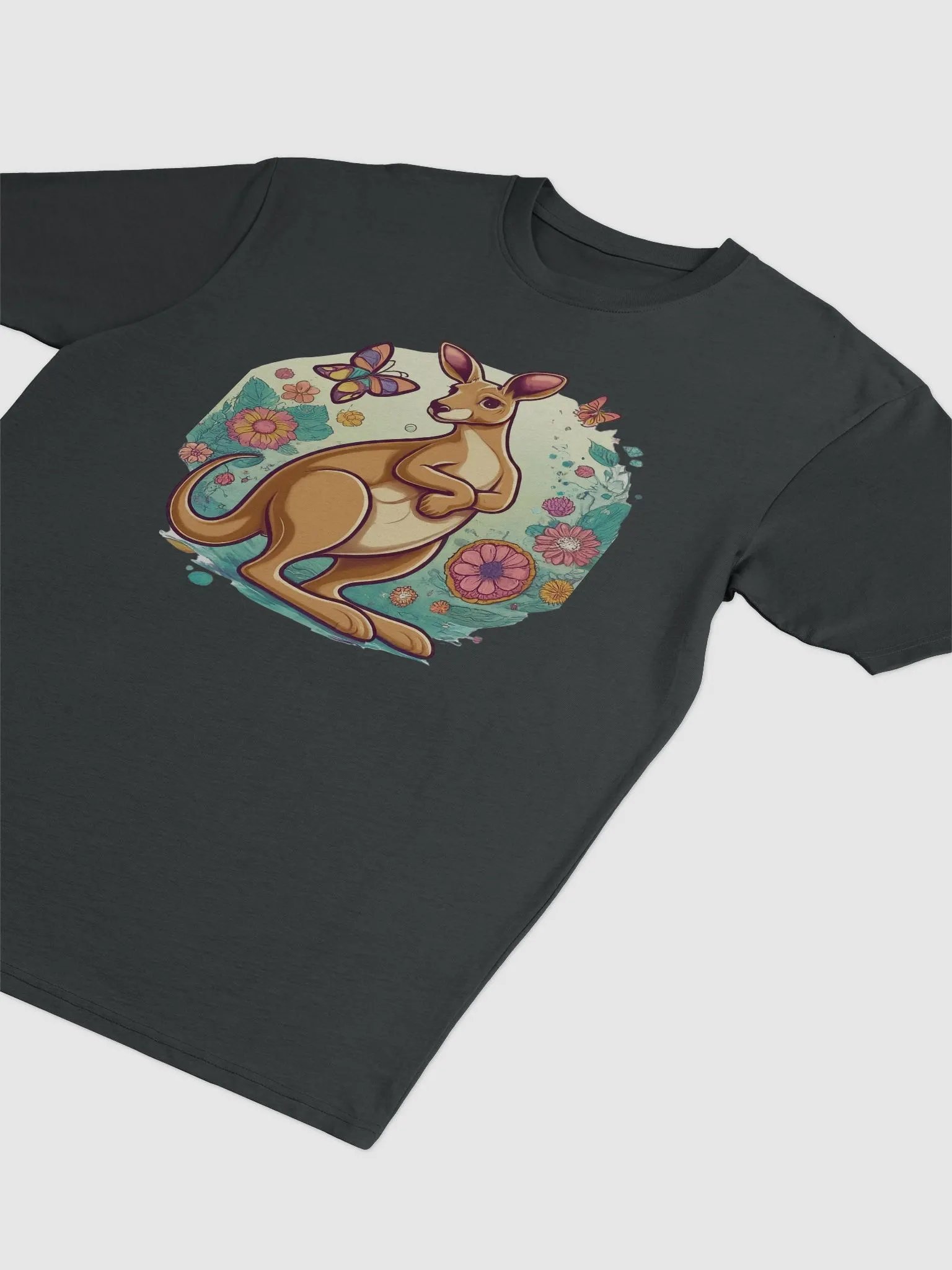 Whimsical Kangaroo Men's Tee product image (3)