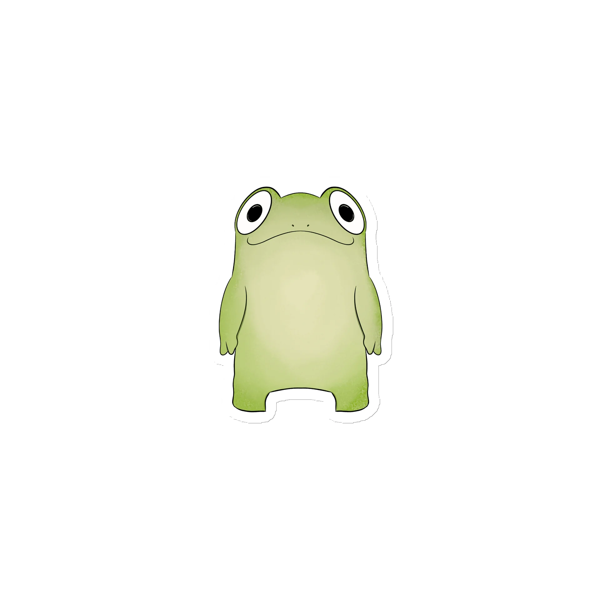 ShepQuest "Froggy Boy" Die-Cut Magnet product image (1)