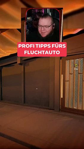 Profi-Tipp fürs Fluchtauto!  Man weiß ja nie... 

Vor dem Hauseintritt in Stardream erst mal rückwärts einparken. 🚗💨 Man muss...