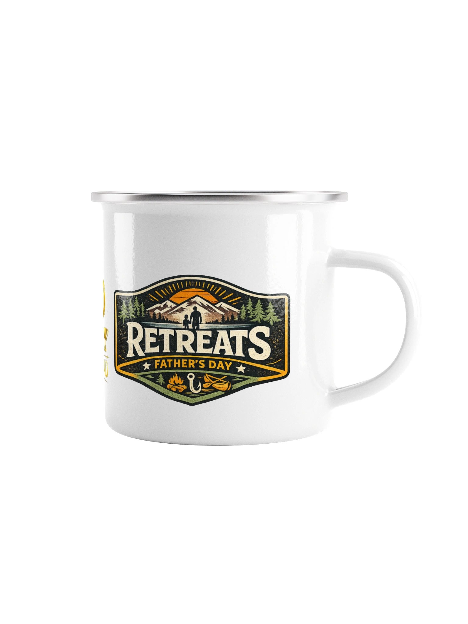 World’s Greatest Dad Enamel Mug product image (1)