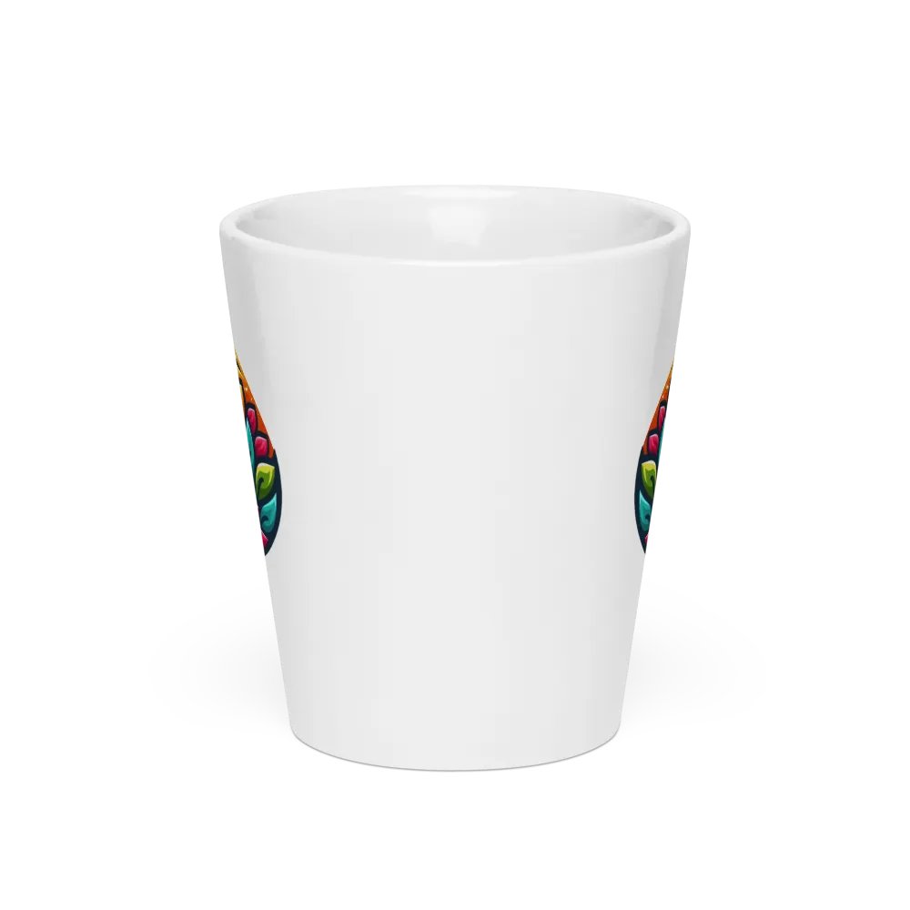 Symmetrical Serenity Latte Mug product image (3)