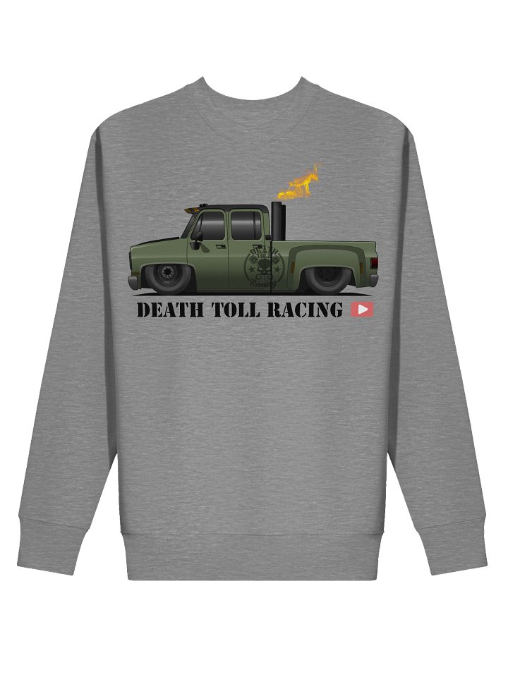 Flaming Death Toll Racing Sweatshirt product image (2)