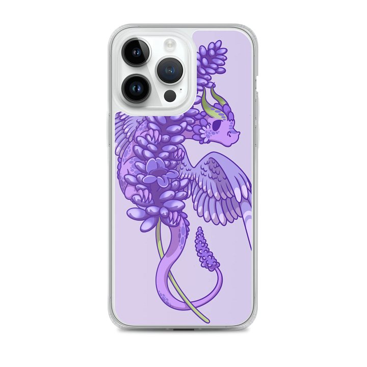 Lavender Dragon iPhone® Case product image (2)