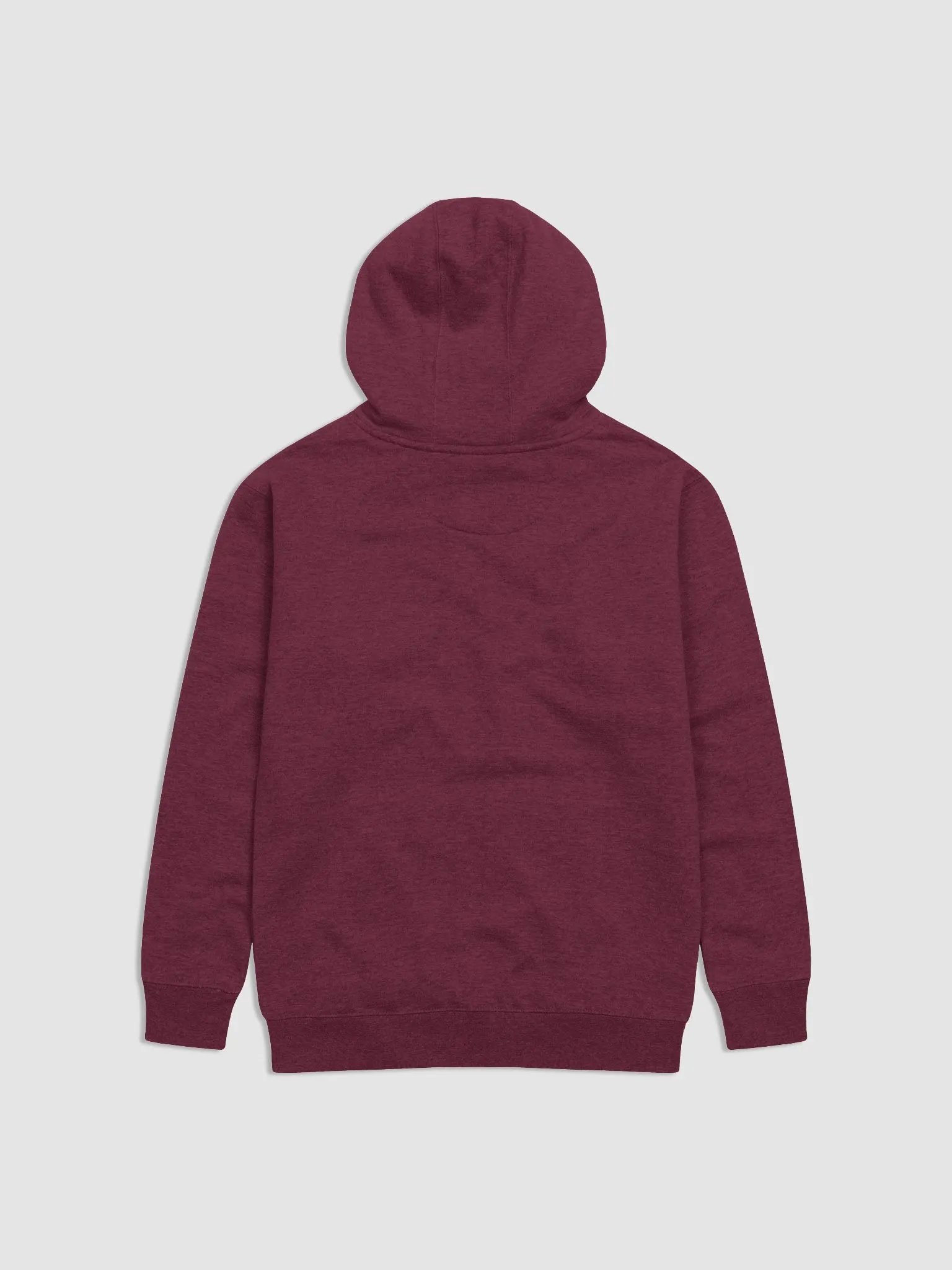 Grateful Typography Heavyweight Unisex Maroon Hoodie product image (5)