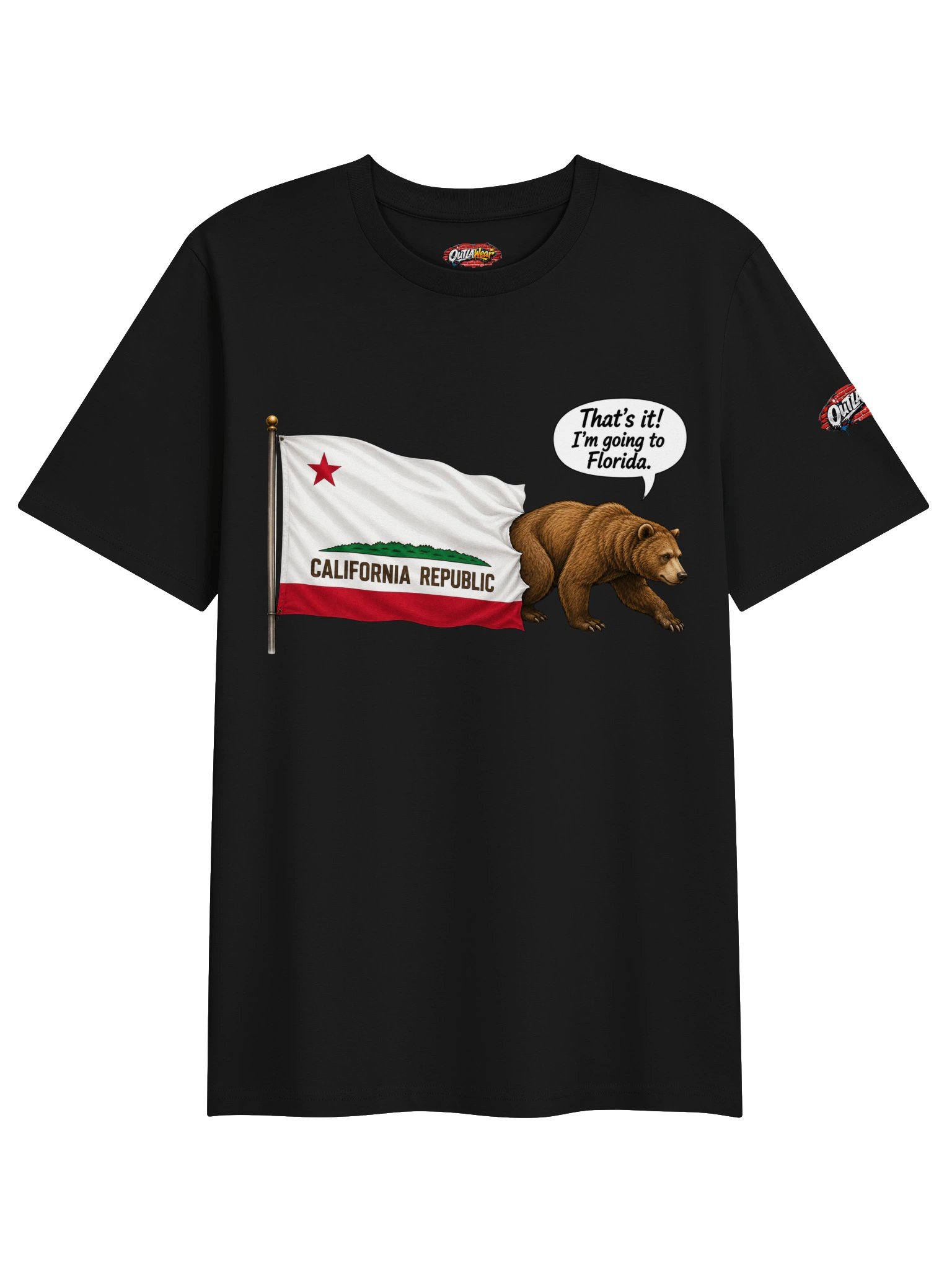 California Bear Going to Florida Tee product image (10)