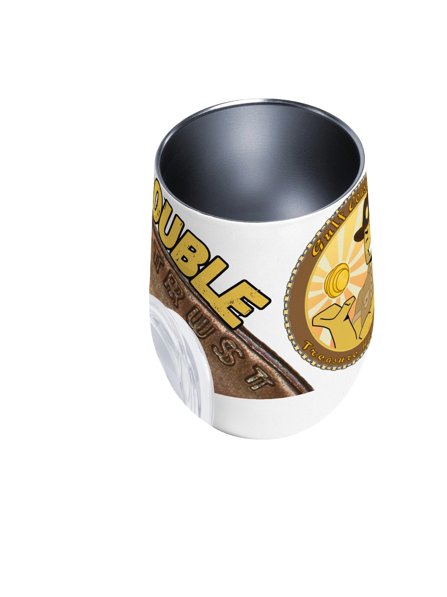 "Seeing Double" Doubled Die Wine Tumbler product image (3)
