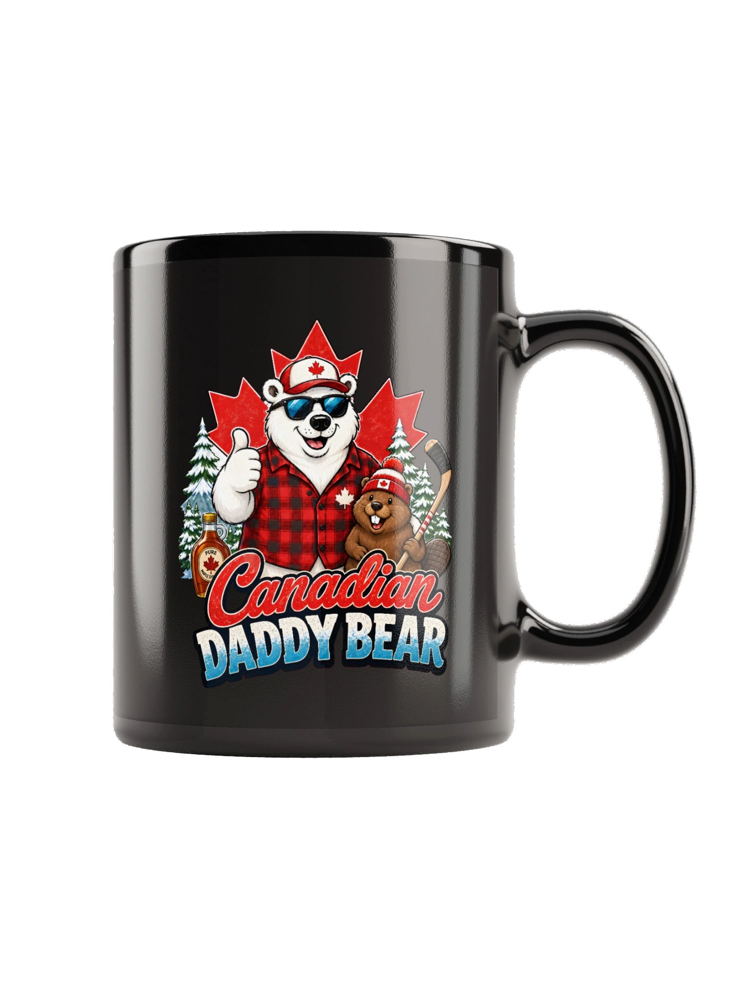 Canadian Daddy Bear - Polar Bear Mug product image (3)