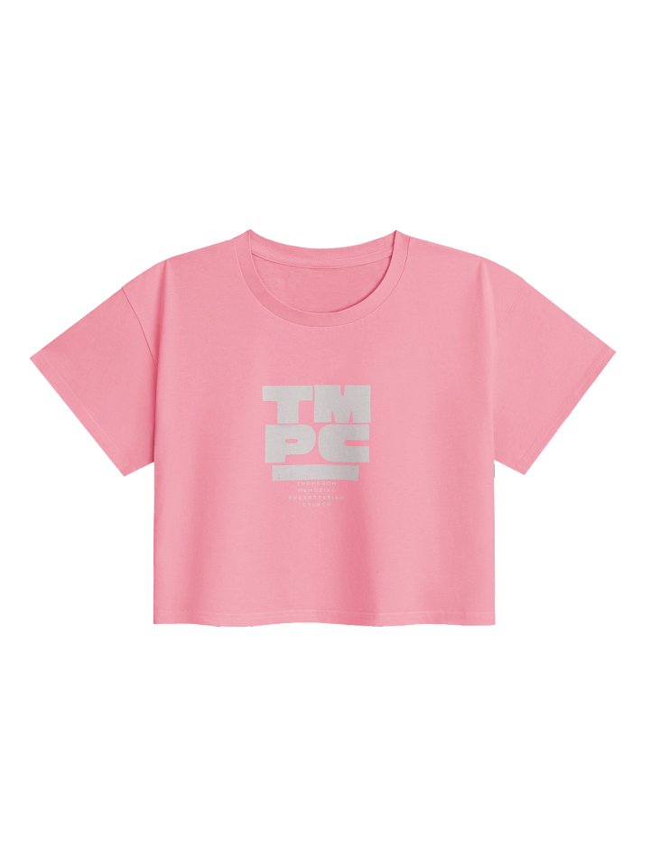 Boxy Modern TMPC Logo Shirt: Pink product image (1)