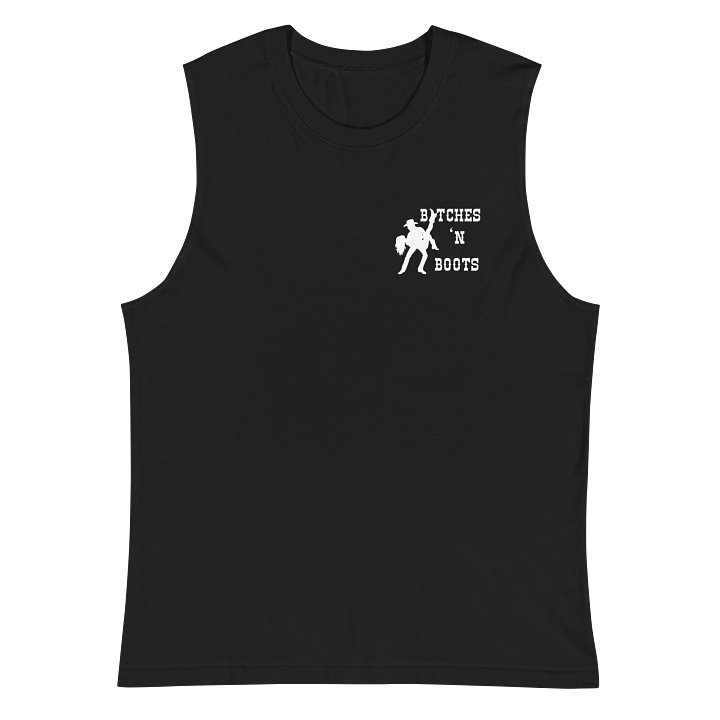 BnB BDE Men's Muscle - White product image (2)