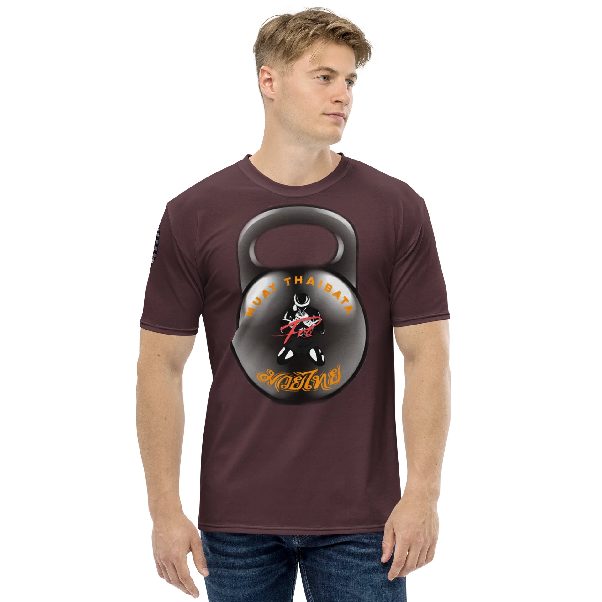 Muay Thaibata Training shirt, Brown product image (2)