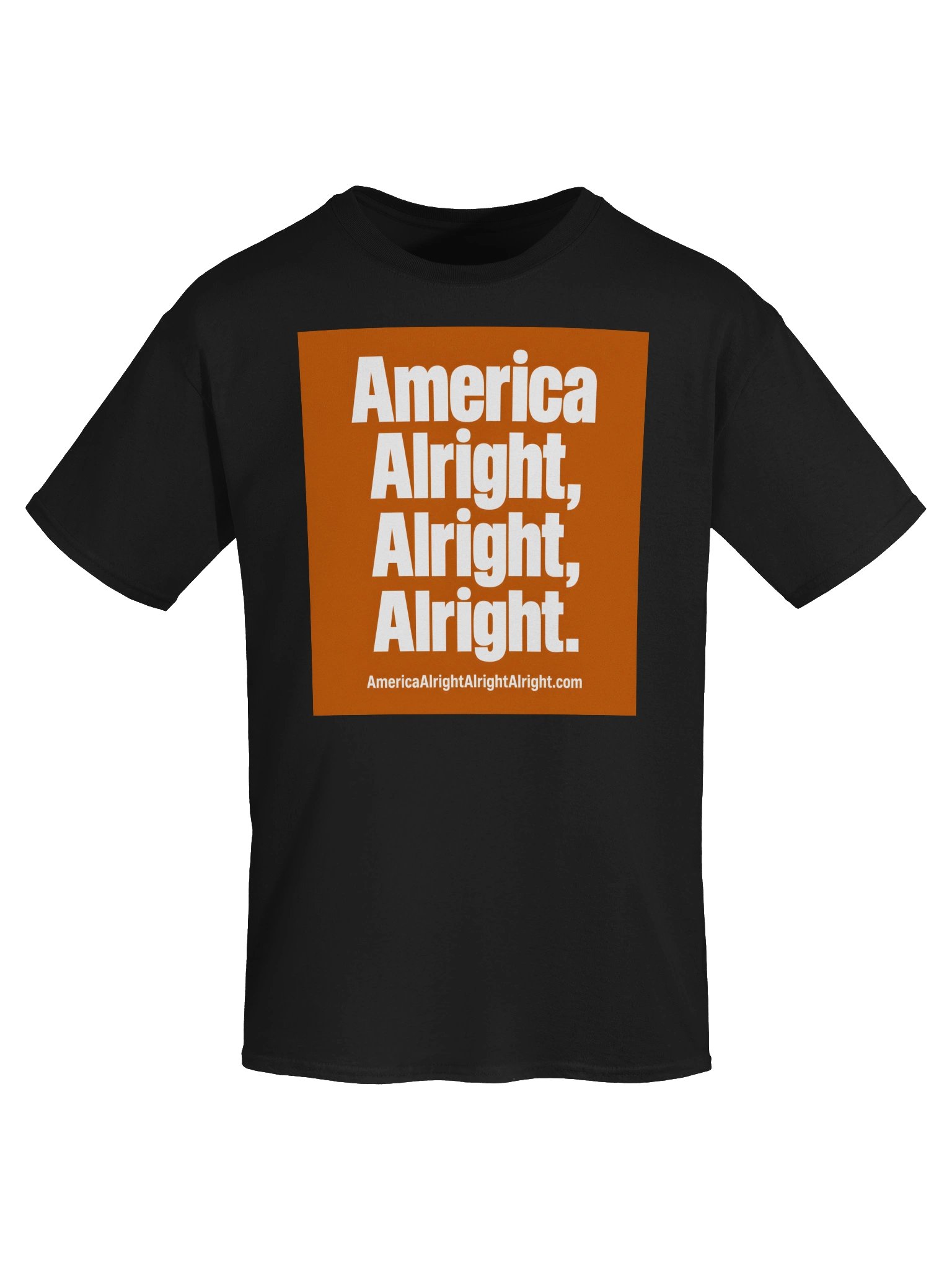 America Alright, Alright, Alright. T-shirt product image (5)