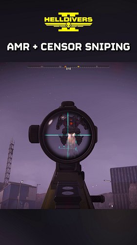 sniping is life 🎯 #helldivers2 #gaming #gamingclips #helldivers2clips