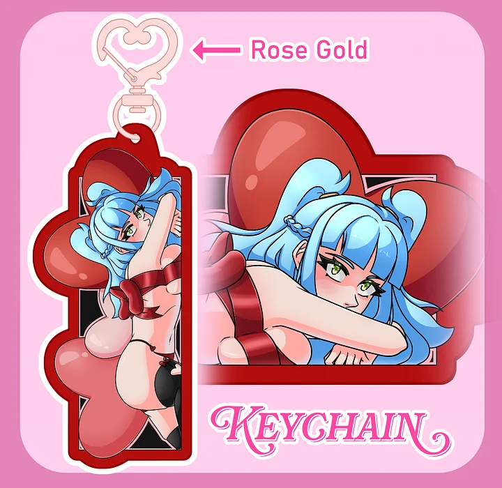 [PREORDER] Red Valentine's Keychain - Spicy Ver [2025] product image (1)