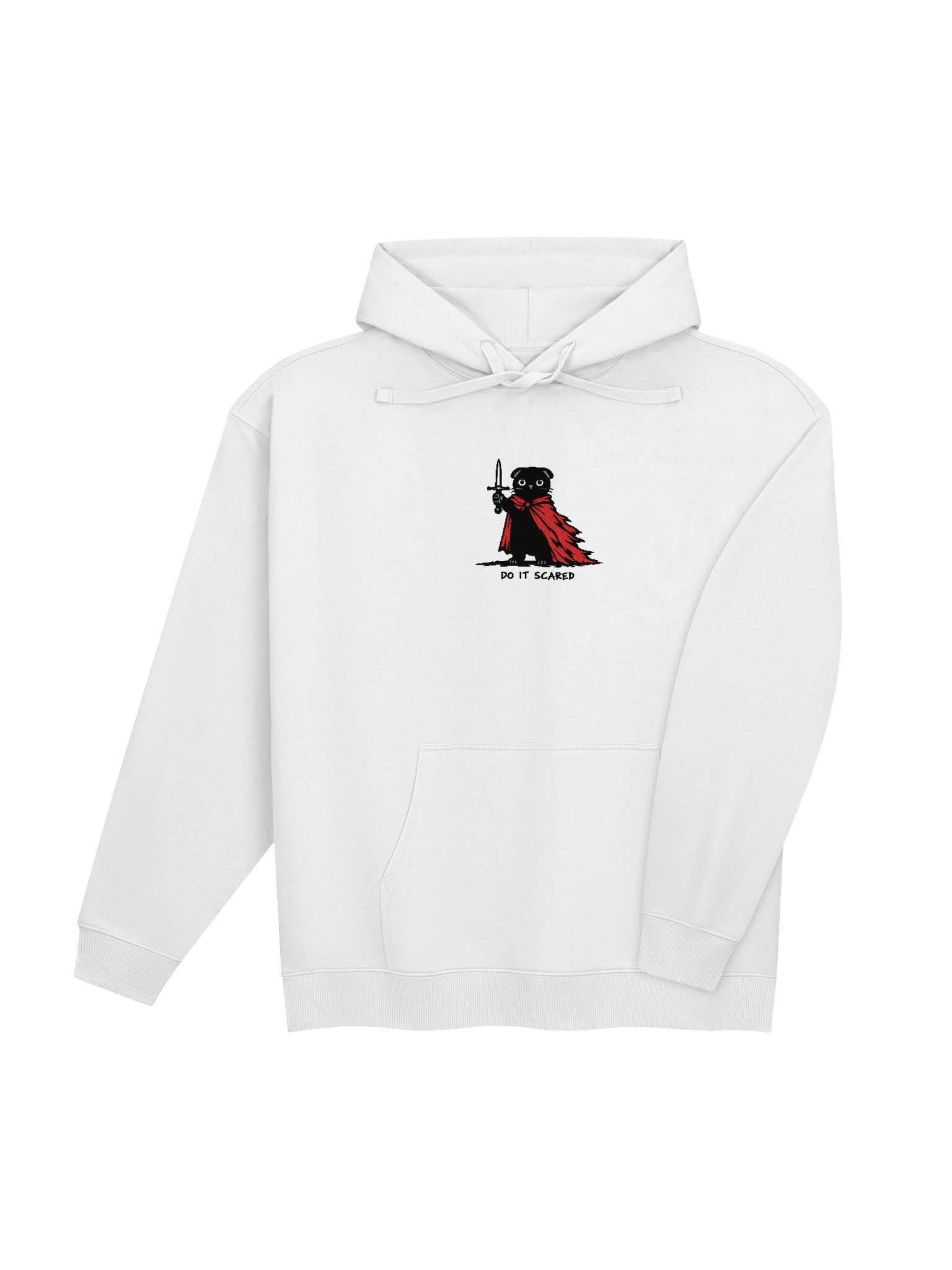 Hoodie unisexe Relaxed Coton Bio Poids Lourd – DO IT SCARED product image (12)