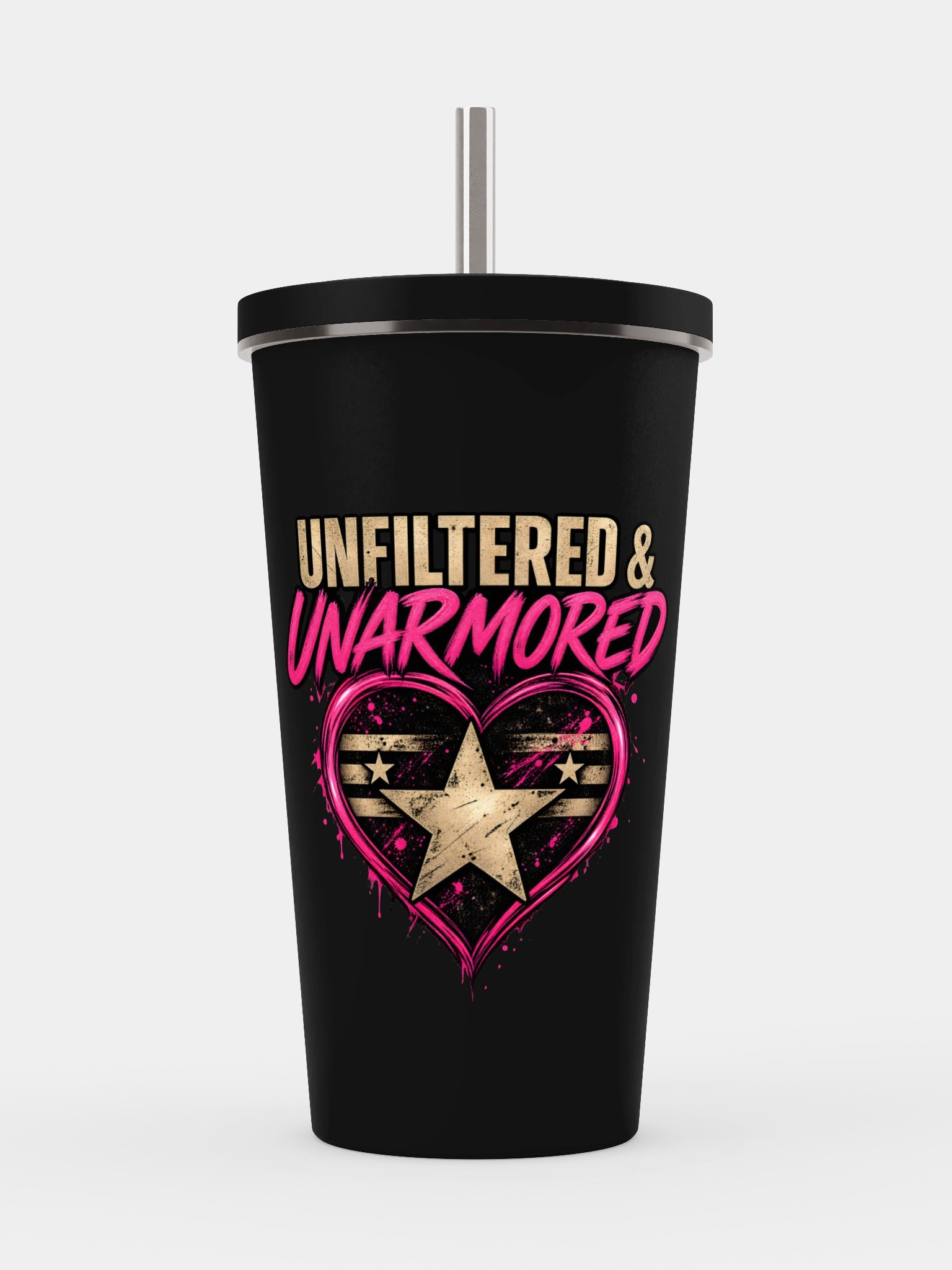 Army U&U Heart Tumbler product image (1)